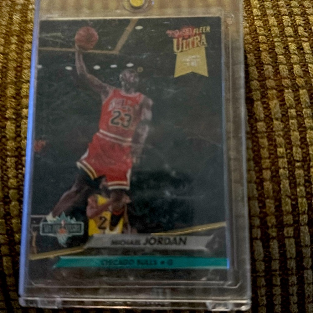 ‘93 Fleer Michael Jordan card